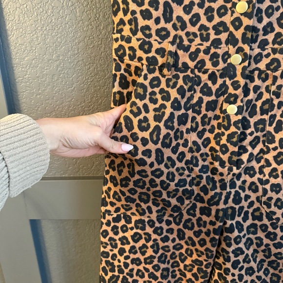 THE KIT l Heidi Jumpsuit | Spot Me - nwt size small leopard - Picture 6 of 10